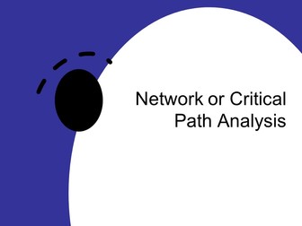 A-Level Business Studies Critical Path Analysis