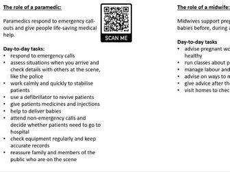 NCFE Tech Award Level 2 Health and Social Care Homework Booklets