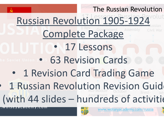 Russian Revolution - Total Package Bundle