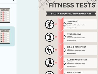 Fitness test GCSE PE