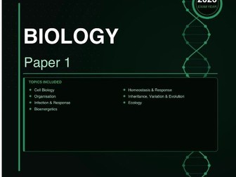 Predicted Biology GCSE paper 1 2026