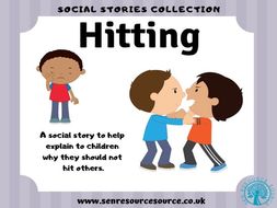 Hitting Social Story | Teaching Resources