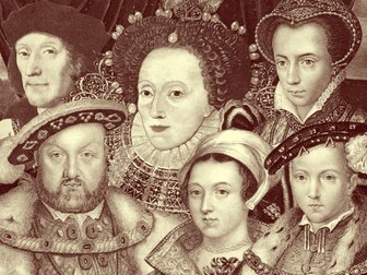 The Tudors Monarchs - 5 X 2 Comprehensions 