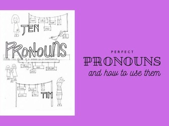 Parts of Speech - Nouns and Pronouns