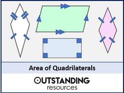 Area 3 - Quadrilaterals (+ worksheet) | Teaching Resources
