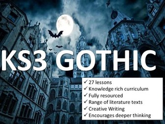 KS3 Gothic SOW