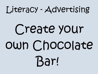 Advertising - Create Your Own Chocolate Bar
