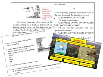 Evie In The Jungle Full Guided Reading lessons and worksheets