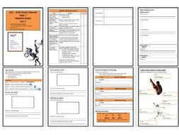 Aqa Gcse Pe Paper 2 Complete Homework Booklets Teaching Resources Past