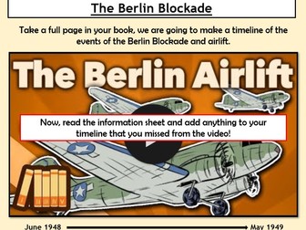 Berlin Blockade and Airlift