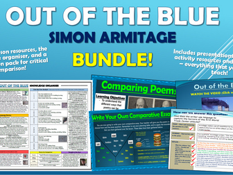 Out of the Blue - Simon Armitage - Bundle!