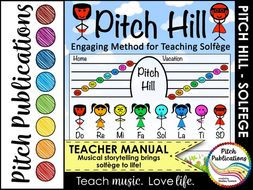 Pitch Hill: Method for Teaching Solfege - Teacher Edition + 19 Music Lessons