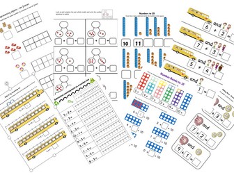 Year 1 Term 1 Maths workbook