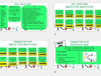 Biology Paper 1 Revision