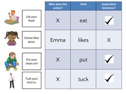 imperative verbs workbook for ks2 teaching resources