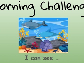 EYFS challenges - Powerpoint