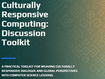 Culturally Responsive Computing Toolkit