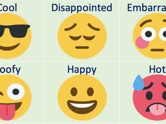 How do you feel today? Emotion Feeling Emoji Chart PYP Who we are