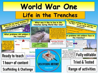 Life in Trenches WWI