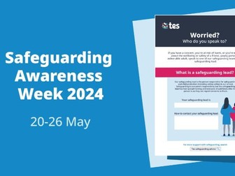 What is a safeguarding lead – school poster