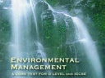 Full IGCSE Environmental Management course PPTs