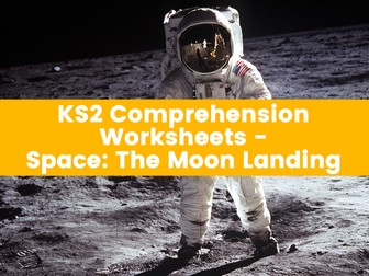 KS2 Comprehension Worksheets – Space: The Moon Landing