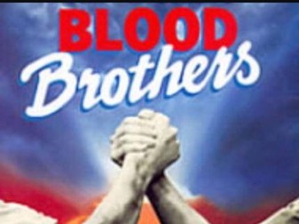 New English Literature GCSE 9-1 - Blood Brothers major themes with supporting quotations