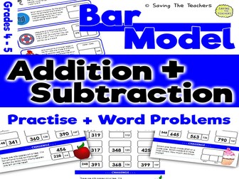 Bar Model Addition and Subtraction: Years 5- 6