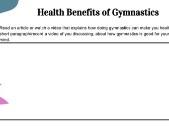 Grade 6 Health and Fitness: Non Participant Booklet