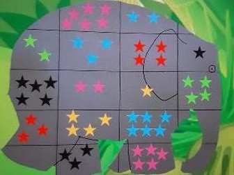 Elmer numbers to 10  games *Easy Preparation*