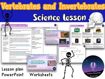 Vertebrates and Invertebrates - Outstanding KS2 Science Lesson