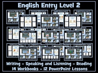 English Functional Skills Entry Level 2 Bundle