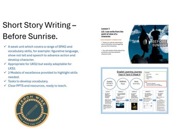 Short Story - Figurative Language and Speech