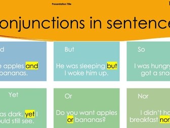 Subjects and Predicates