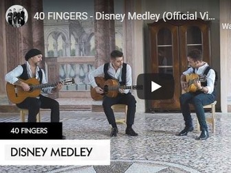 Miss Minto’s Musical Moment – Number 3 – 40 Fingers – Disney Medley