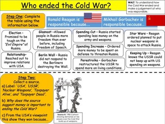 Who ended the Cold War?