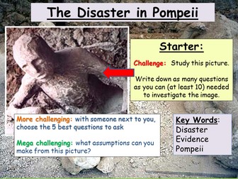 Pompeii - History Skills