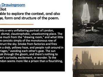 In a London Drawingroom - Lesson PPT