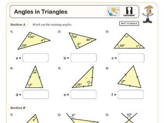 Angles in Triangles