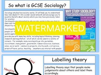 GCSE Sociology taster session