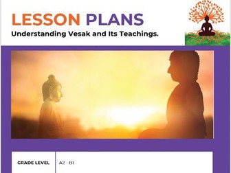 Vesak Lesson Plan | A2–B1 ESL & CLIL Cultural Studies | Kindness & Compassion