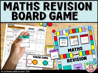 Maths Revision Game for KS3 and GCSE
