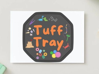 Tuff Tray Display Sign