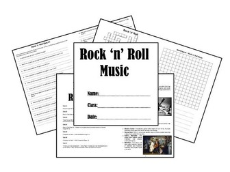 Rock 'n' Roll Music (Music Cover Work Booklet)