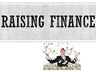 2.1 Raising Finance
