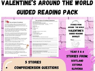 Valentine’s Around the World  Guided Reading