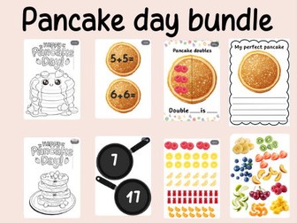 Pancake day -Year 1- continuous provision bundle