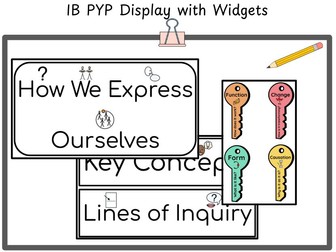 IB PYP Display resources