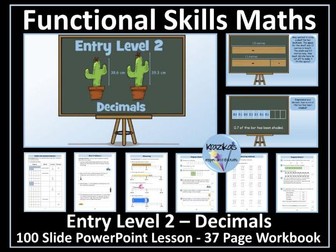 Functional Skills Maths - Entry Level 2 - Decimals