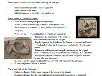 Classical Civilisation Myth and Religion Revision Guide